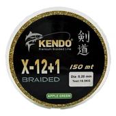 Kendo X-12+1 Braided 150m Apple Green Örgü İp - 11