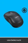logitech B220 Sessiz Kompakt Kablosuz Mouse - Siyah - 5