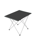 Yek Outdoor Portatif Alüminyum Katlanır Eko Kamp Masası Büyük 66x47x52cm Siyah - 1