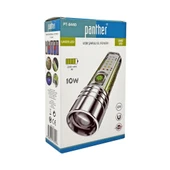 Panther 2000 Lümen USB Şarjlı UV El Feneri PT-8440 - 5