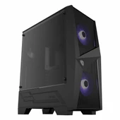 MSI MAG Forge 100M USB 3.2 RGB ATX Mid Tower Siyah Kasa thumbnail 1