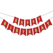 Miraculous Super Heroez Happy Bırthday Uzar Yazı Banner - 3