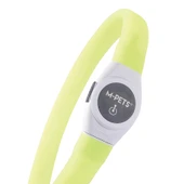 M-Pets Flash Ledli Boyun Tasması Neon Yeşil M - 3