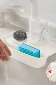 Beyaz Mutfak Banyo Lavabo Düzenleyici Organizer thumbnail 2