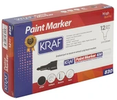 Kraf Paınt Markör 830 Siyah (10’lu) - 2