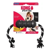 Kong Extreme Dental Diş Temizliği için İp Sallantılı Ultra Sert Köpek Oyuncağı M - 1