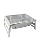 Nurgaz Krom Katlanır Mangal thumbnail 1