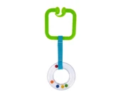 Babyjem Pusete Asılabilir Kare Sesli Çıngırak Yeşil thumbnail 4