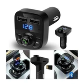 Bluetooth Fm Transmitter Car X8 - 1