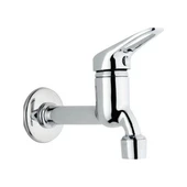 Aç Kapa Mix Lavabo Musluk Wc Lavabo Uzun Musluk Perlatörlü - 4