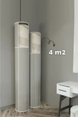 3 Lü Hava Geçiren Özellikli Pvc Pencereli Halı Kılıfı Hurcu (4 M2) - 2
