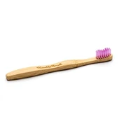 Humble Brush Kids Ultra-Soft Bambu Çocuk Diş Fırçası | Mor - 1