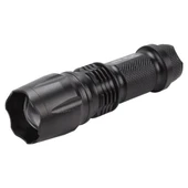 Gold Orion Km-84 Tasarruflu Şarjlı Zoomlu Metal El Feneri Kemer Klipsli - 1