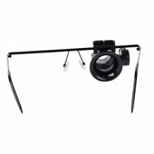 -gözlük Model 20x16mm Optik Lens Led Işık Monoküler Büyüteç - 2