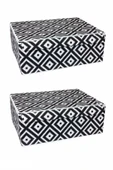 Baza Altı Boy Çok Amaçlı Düzenleyici Kutu Organizer Cırt Cırtlı Hurç 19cm X 40cm X 50cm (10 Adet) - 4