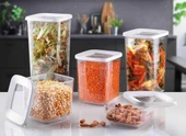 Lossa Kare Vakumlu Saklama Kabı 5`li Set - 2