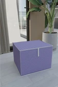 Çok Amaçlı Düzenleyici Kutu Organizer Cırt Cırtlı Hurç Maxi Boy 30cm X 40cm X 50cm (1 Adet) 7644 - 4