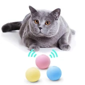Sesli Ve Akıllı Kedi Oyuncak Topu - 50 Mm, Hayvan Sesli, Eğlenceli Kedi Oyuncağı - 7