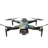 Katlanabilir 8K Çift Kameralı GPS Drone, Elektronik Sabitlemeli ve 360° Derece Dönüşlü Drone - 1