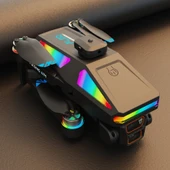 S5 Pro Akıllı Drone Katlanabilir ve 4K HD Kameralı Çift Lensli Yüksek Hızlı Çocuklar İçin uygun Drone thumbnail 4