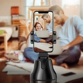 360° Hareket Algılayıcı Sensörlü Akıllı Çekim Selfie Video Takip Tripodu - 3