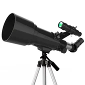 400x70mm Açıklıklı Refrakter Teleskoplar (15x-150x), Telefon Adaptörlü Reflex - 3