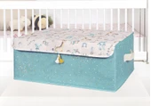 Baby Püsküllü Kapaklı Kutu Düzenleyici Çok Amaçlı Organizer Kutu Baza Boy (yeşil) -04249 - 2