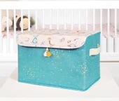 Baby Püsküllü Kapaklı Kutu Düzenleyici Çok Amaçlı Organizer Kutu Maxi Boy (yeşil) 04232 - 2