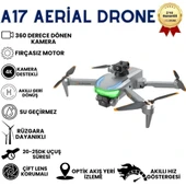 A17 Drone, Katlanabilir, Akıllı 4K Kameralı,360 Derece Roll, Havada Sabitlemeli Yüksek Hızlı Drone thumbnail 1