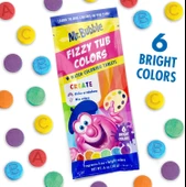 Mr. Bubble Fizzy Tub Colors Banyo Suyu Boyama Tabletleri thumbnail 1