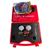 Rothenberger 5 Hortumlu Çantalı Manifold Seti R22/r410a/r404a Kod:1000050067 90 Cm Hortumlu - 6