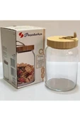 43583 Woody Bambu Kapaklı Kavanoz - 860 Ml - 2
