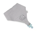 Babyjem Emzik Askılı Müslin Önlük Gri thumbnail 2