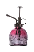Şık Tasarımlı Ev Bahçe Saksı Çiçeklerine Özel Cam Bitki Sulama Fıskiyesi Kolonya Şişesi 200ML Kırmzı - 1