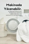 Çift Kişilik Merinos Kuzu Yünü Yorgan (%100 SAF MERİNOS KUZU YÜNÜ) 195 X 215 Cm Ebat, 3000 gram - 2