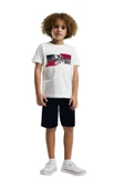 Us Polo Erkek Çocuk Kısa Kol Pijama Takım 2012 - 2