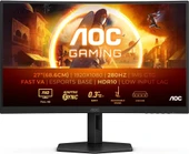 AOC 27" C27G4ZXU 280Hz 1Ms Adaptive Sync Curved Gaming Monitör(Ölü Pixel) thumbnail 1