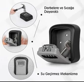 Şifreli Anahtar ve Eşya Saklama Güvenlik Kasası - 3