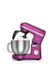 Karaca Mastermaid Chef Pro Çift Kollu Hamur Yoğurma Makinesi Fushia Love 1750W 5L thumbnail 1