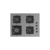 Ferre Grey FryArt 3 Lü Ankastre Set ( QEP63CPR - SC408-WFA - D082-SA ) A++ Sessiz Davlumbaz - 65 cm Wok Bek Ocak thumbnail 3