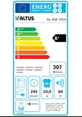 Altus AL KM 1054 10 KG Isı Pompalı Çamaşır Kurutma Makinesi - 4