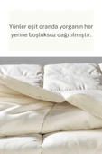 Çift Kişilik Merinos Kuzu Yünü Yorgan (%100 SAF MERİNOS KUZU YÜNÜ) 195 X 215 Cm Ebat, 3000 gram - 6