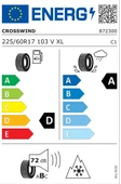 CROSSWIND 225/60R17 103V XL GRIP PEAK WINTER 2025 KIŞ LASTİĞİ thumbnail 2