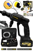 Assur Plus 21V Kömürsüz Motor Yüksek Basınçlı Akülü Oto Araba Yıkama Makinesi Şarjlı thumbnail 1