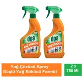 Doa Yağ Çözücü Sprey 750 ML Vegan x 2 Adet - 1