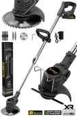 Assur Plus 21V Çift Akü Uzatma Kollu Çim Çalı Ot Biçme Tırpanı - 1