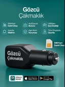 Gözcü Mobil Çakmaklık Takip Cihazı Araç GPS Takip Sistemi Anlık Konum Takibi Geçmişe Dönük Konum Takibi Geofence thumbnail 1