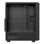 PowerBoost PB-PH016BB USB 3.2 ARGB eATX Mid Tower Siyah Kasa thumbnail 2