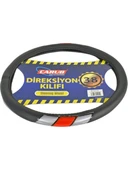 Carub Direksiyon Kılıfı 38 CM Sedef Kırmızı Fosfor Binek Araç - 1
