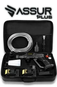 Assur Plus 21V Kömürsüz Motor Yüksek Basınçlı Akülü Oto Araba Yıkama Makinesi Şarjlı thumbnail 5